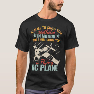 Frag, Ihnen das RC-Flugzeug des rc-Flugzeug für T-Shirt