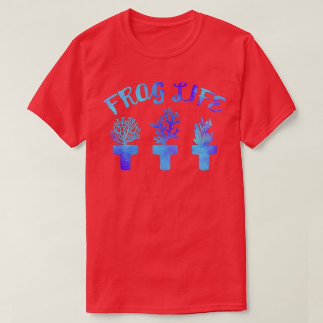 Frag Life Coral T-Shirt (Design vorne)