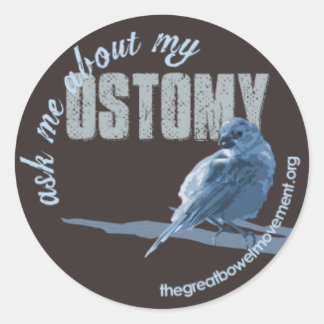 Frag Me Ostomy Little Birdie Sticker