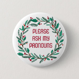 FRAG MEIN VERSPRECHEN Weihnachtsschrei KUSTOM Urla Button