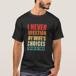 Frag meine Frau - Coole lustige Bildunterschrift, T-Shirt