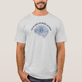 Frag mich nach meinem neuronalen Netzwerk KI Masch T-Shirt