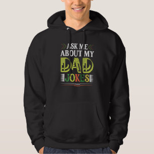 Frag mich nach meinen Papa-Witzen Humor-Zitat Vate Hoodie