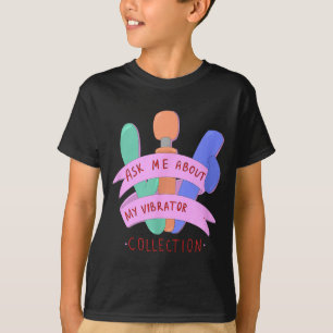 Frag mich nach meiner Sammlung peinlicher Frauen T-Shirt