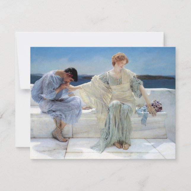 Frag mich nicht mehr von Sir Lawrence Alma Tadema (Vorderseite)