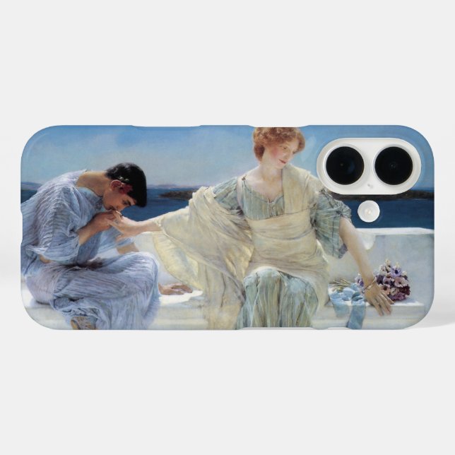Frag mich nicht mehr von Sir Lawrence Alma Tadema Case-Mate iPhone Hülle (Rückseite (Horizontal))