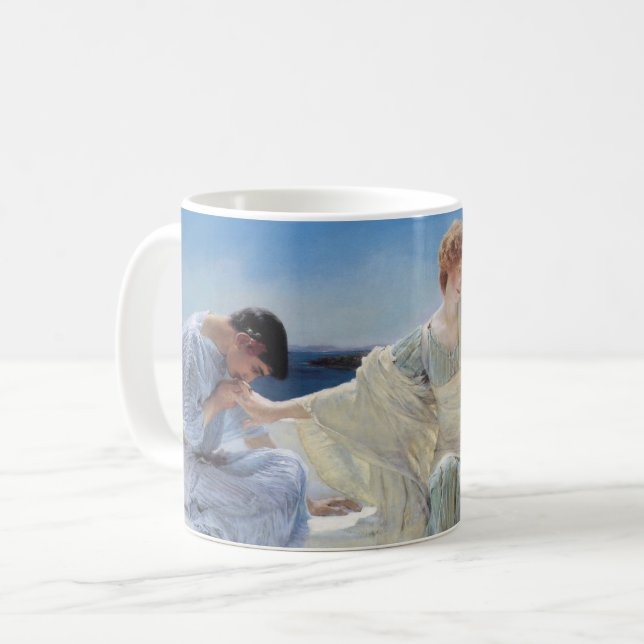 Frag mich nicht mehr von Sir Lawrence Alma Tadema Kaffeetasse (Vorderseite Links)