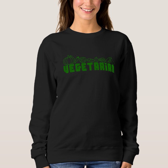 Frag mich nicht, warum ich Veganer bin Gemüse Vege Sweatshirt (Vorderseite)