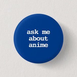 frag mich über Anime-Typografie Button
