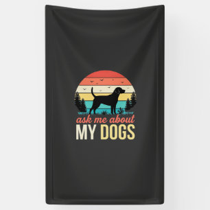 Frag mich über meine Hunde Retro-Sonnenuntergang_1 Banner