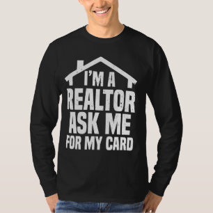 Frag mir für meine Karte Ich bin ein richtiges Anw T-Shirt