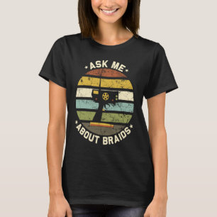 Frag mir über Braids RC Cars Vintag Slot Car Rac T-Shirt