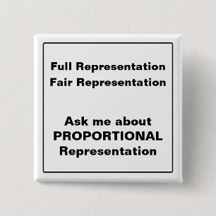 Frag mir über das proportionale Repräsentationsqua Button