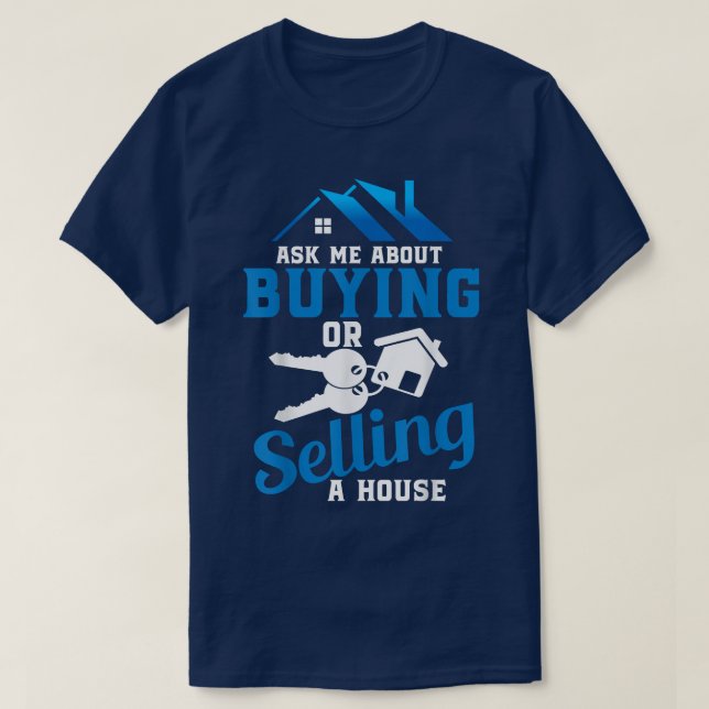 Frag mir über den Kauf oder Verkauf eines Immobili T-Shirt (Design vorne)