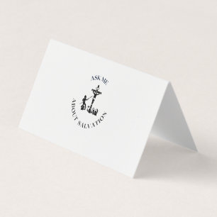 frag mir über Erlösung Visitenkarten