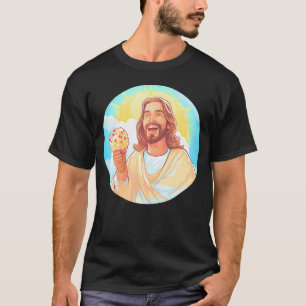 Frag mir über Jesus Faith Christlich Evangelismus T-Shirt