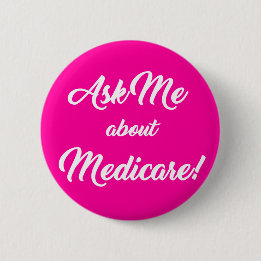 Frag mir über Medicare - Pink Button