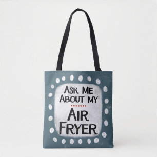 Frag mir über meine Airfoyer Tote Tasche