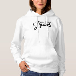 Frag mir über meine Lashes - Younique Hoodie