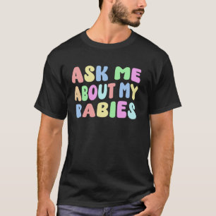 Frag mir über meine Tollwut Sarcastic Spaß Embarra T-Shirt