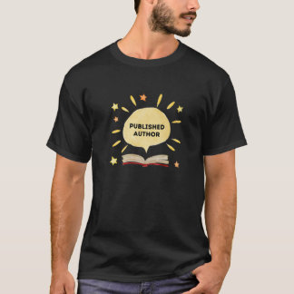 Frag mir über meinen Buchautor T-Shirt