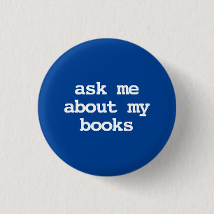 frag mir über meinen Buchknopf Button