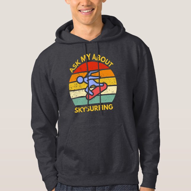 frag mir über Skysurfsport Hoodie (Vorderseite)