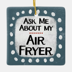 Frag mir von meinem Luftfreiburger-Ornament Keramikornament