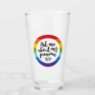 Frag mir von meinem Pronoun? Glas