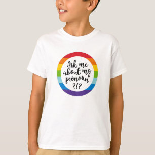 Frag mir von meinem Pronoun? T-Shirt