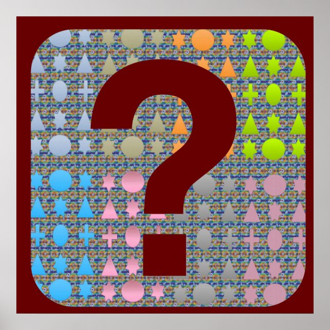 Frag mir warum - Star Questions Poster (Vorne)