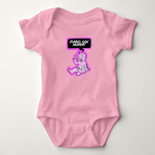 Frag Mutti Baby Strampler