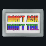 Frag nicht, dass du die Gurtschnalle nicht sagst Rechteckige Gürtelschnalle<br><div class="desc">Frag nicht,  dass du die Gurtschnalle nicht sagst</div>