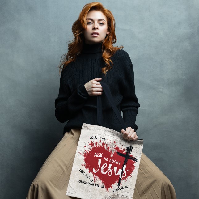 FRAG ÜBER JESUS Trendy Gospel Graffiti Evangelism (Von Creator hochgeladen)