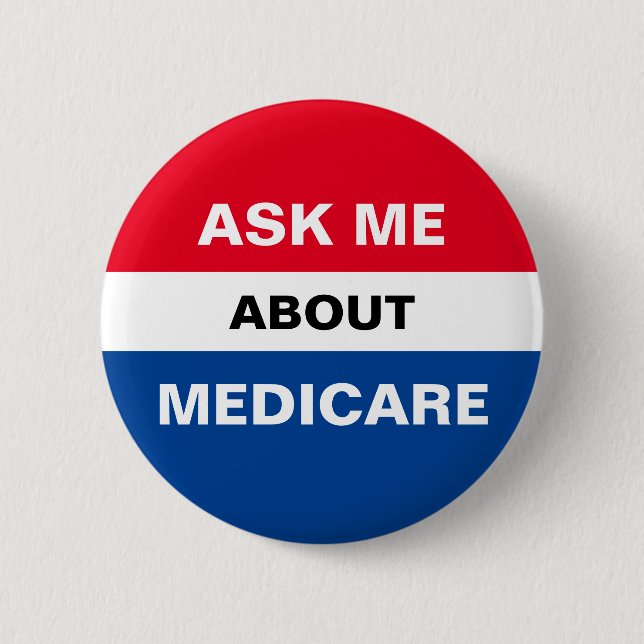 Frag über Medicare Button (Vorderseite)