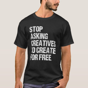 Frag von Kreativen, um kostenlos Vintag ein T-Shirt
