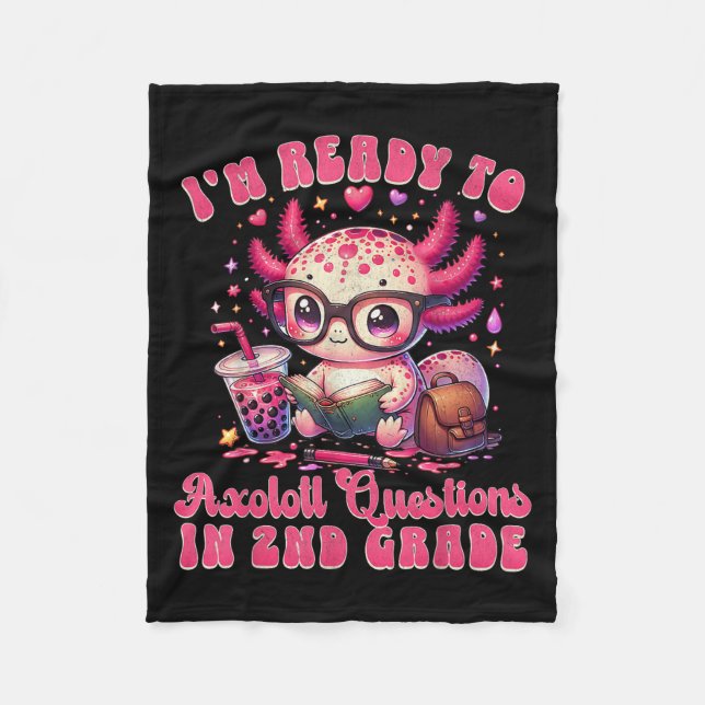 Frage an Axolotl ab dem ersten Tag Fleecedecke (Vorderseite)