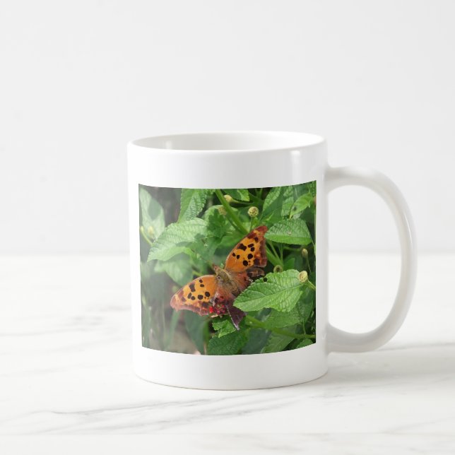 Frage Mark Butterfly über Lantana Kaffeetasse (Rechts)