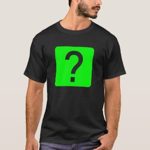 Frage-Markplatz-Panel T-Shirt