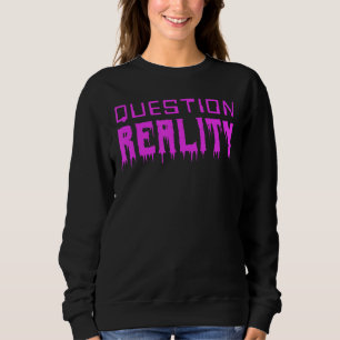 Frage Realität T-Shirts Digitale und Horror Frage