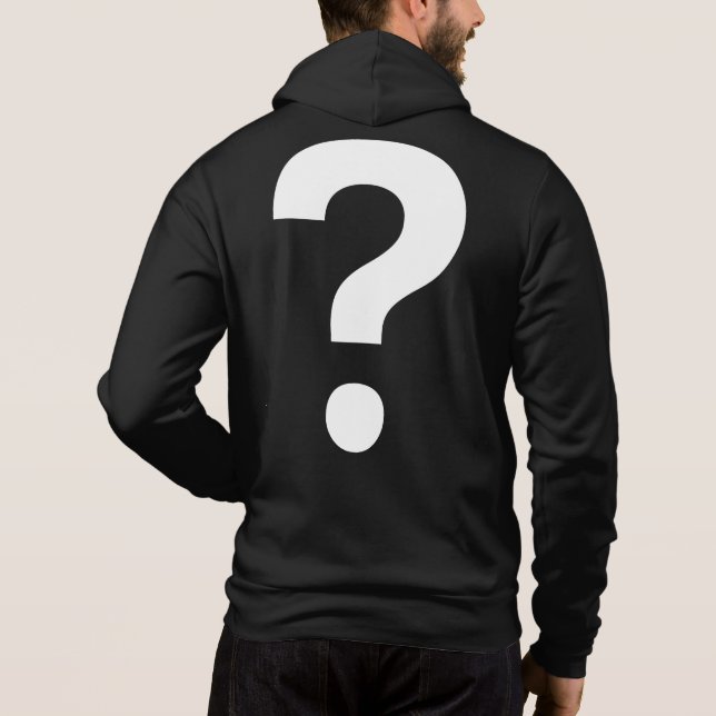 FRAGEKARTE HOODIE (Rückseite)