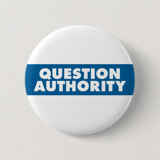 Fragen-Berechtigung - Blau Button