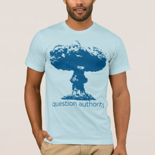 Fragen-Berechtigungs-Pilz-Wolken-Shirt T-Shirt