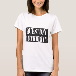 Fragen-Berechtigungs-Shirt T-Shirt