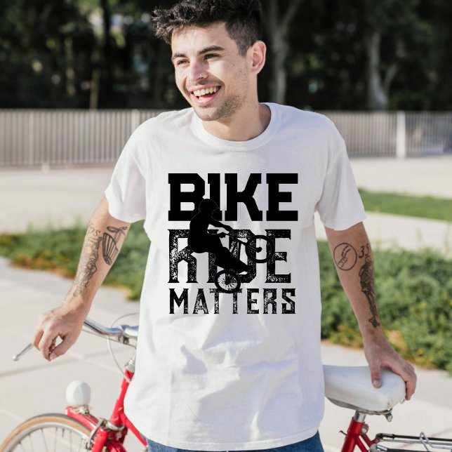 Fragen der Fahrradfahrt | Fahrrad T-Shirt (Von Creator hochgeladen)