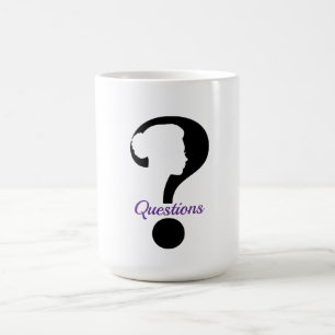 Fragen Kaffeetasse