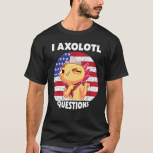 Fragen Niedlich Axolotl Kids T-Shirt