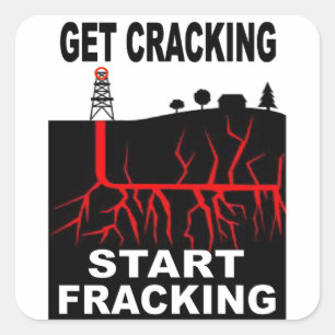 FRAGEN QUADRATISCHER AUFKLEBER