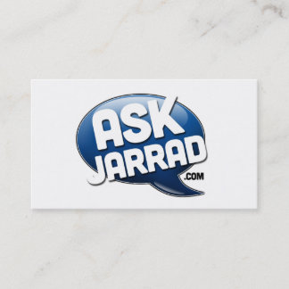 Fragen Sie Jarrad Promo-Geschäfts-Karte Visitenkarte