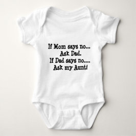 Fragen Sie meine Tante Bodysuit Baby Strampler